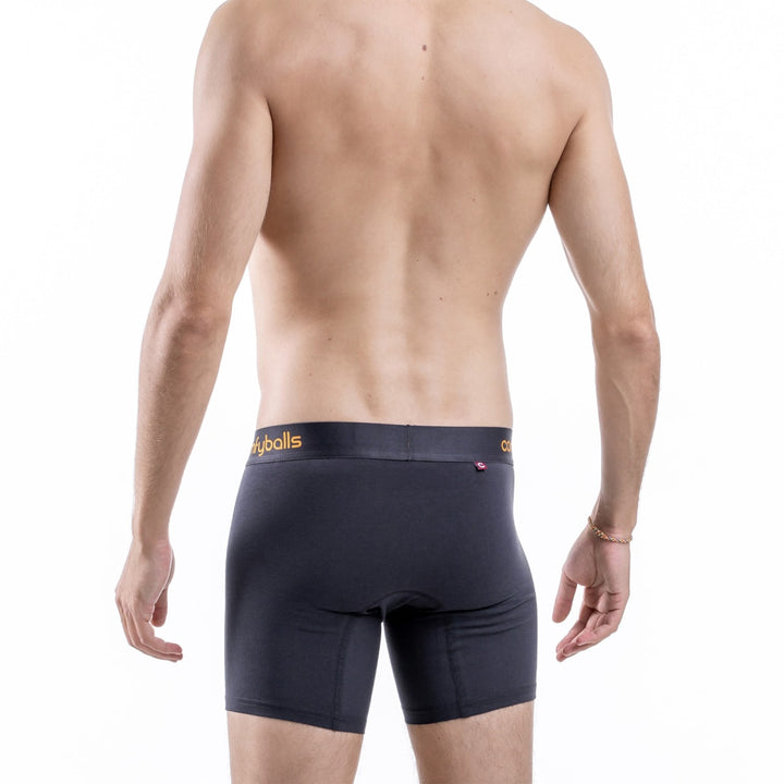 Charcoal Flame Orange Cotton