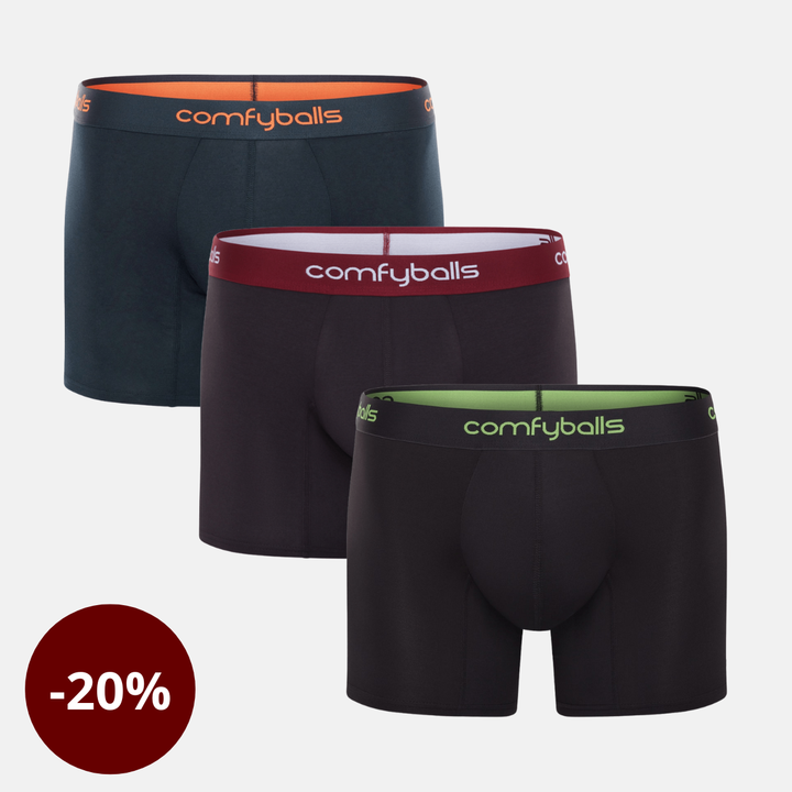 Comfyballs topp 3 pakki - Long Sídd