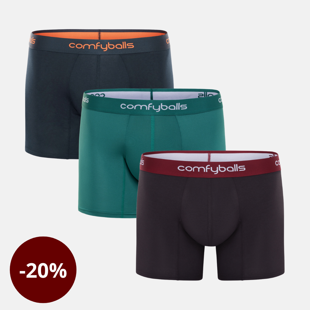 Topp 3 pakki - Long sídd - Comfyballs.is