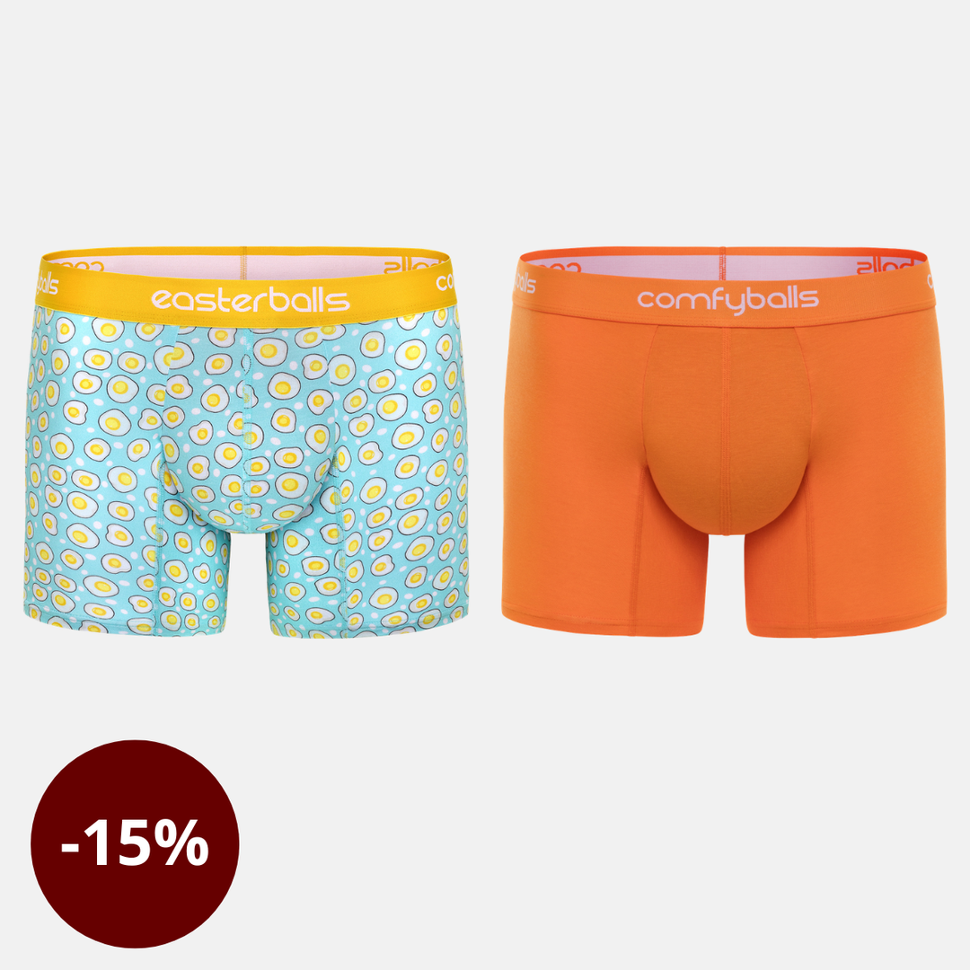 Páskatilboð - Easter '26 Cotton og Orange Comfycel (2 Stk) Long sídd - Comfyballs.is