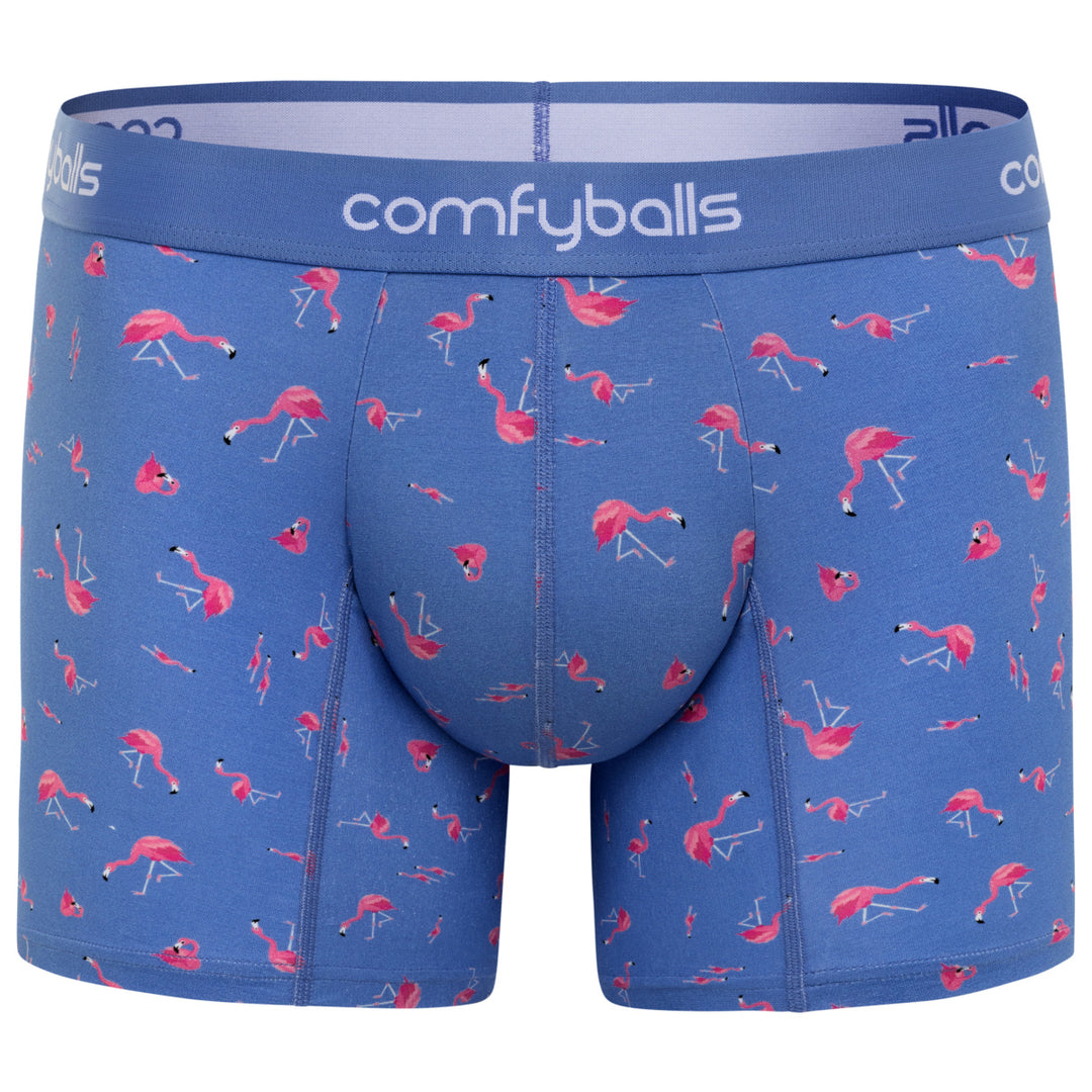 Blue Flamingo sundbuxur + nærbuxur tilboð - Comfyballs.is