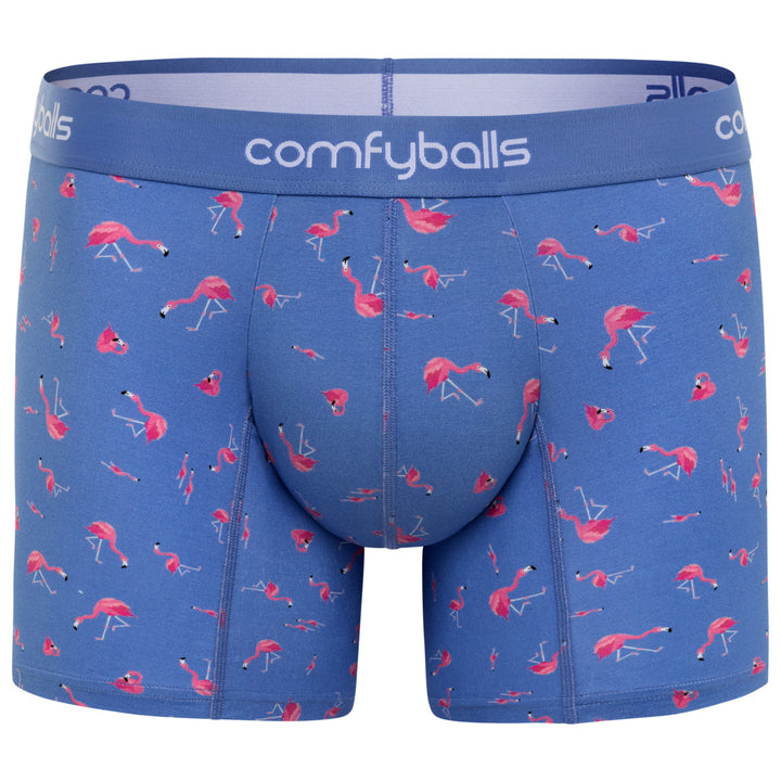 Blue Flamingo sundbuxur + nærbuxur tilboð - Comfyballs.is