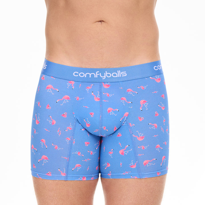 Blue Flamingo Cotton - Comfyballs.is