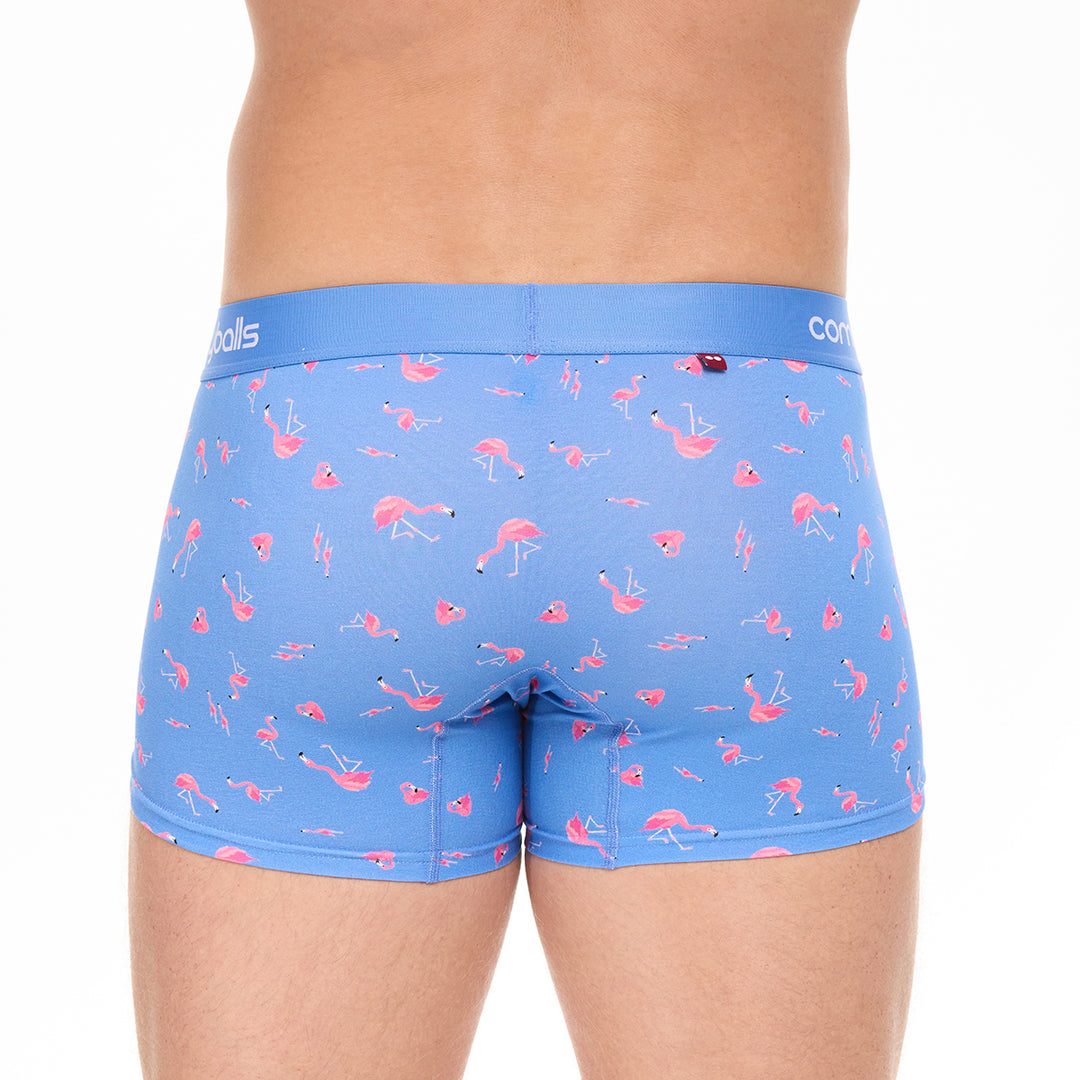 Blue Flamingo Cotton - Comfyballs.is
