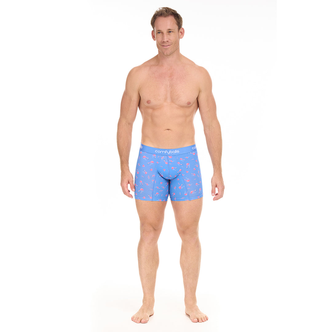 Blue Flamingo Cotton - Comfyballs.is