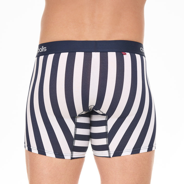 Navy Stripe Cotton - Comfyballs.is