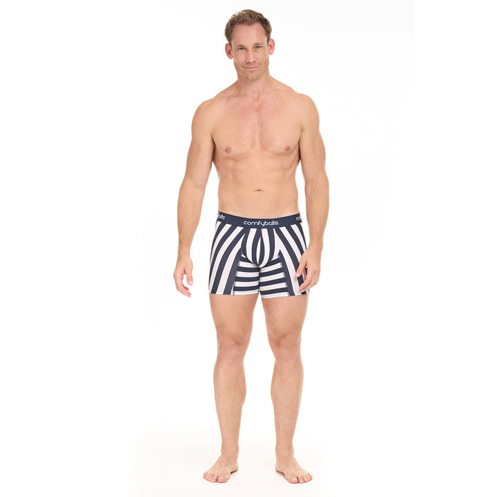 Navy Stripe Cotton - Comfyballs.is