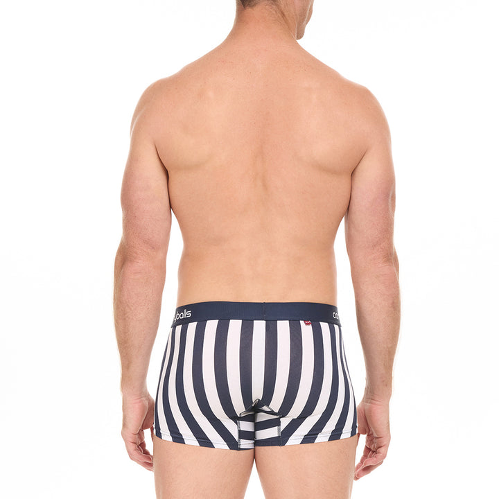 Navy Stripe Cotton - Comfyballs.is