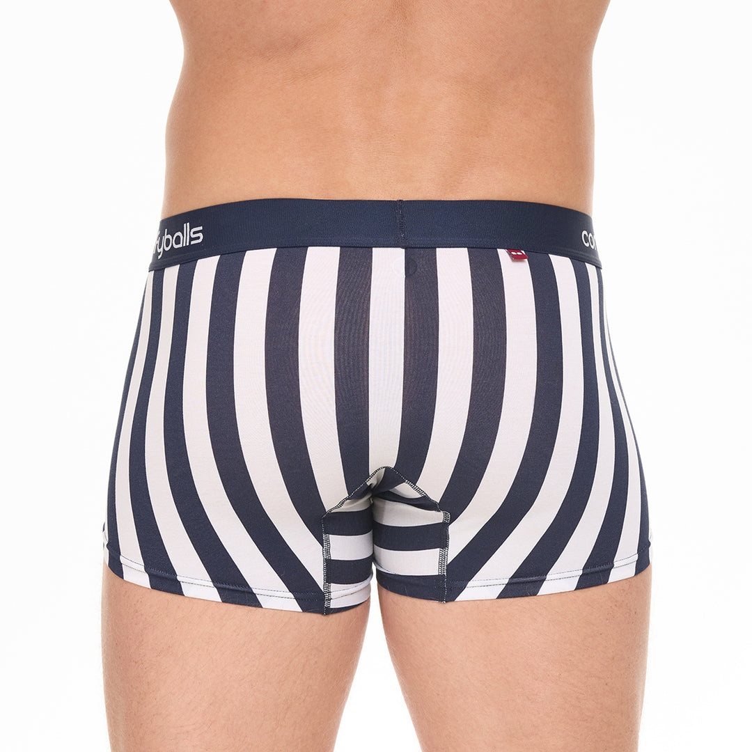 Navy Stripe Cotton - Comfyballs.is