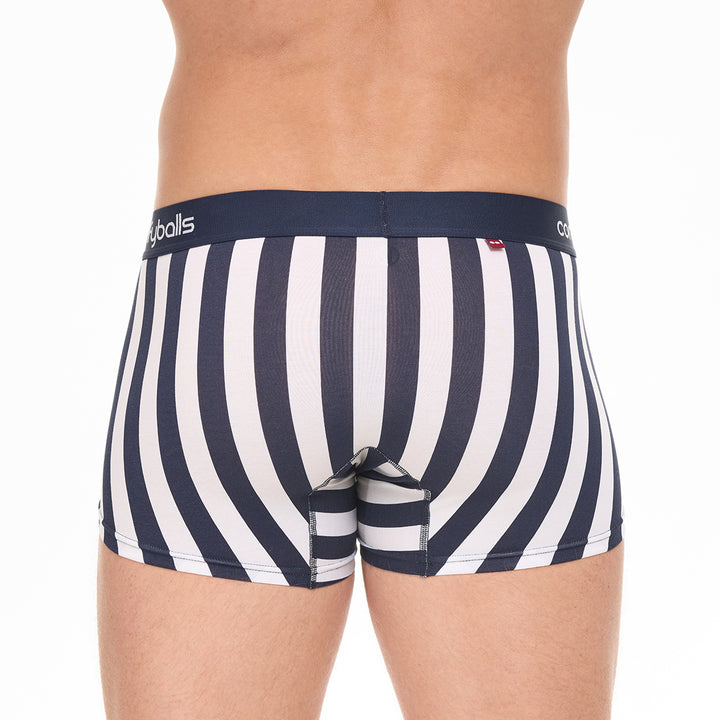 Navy Stripe Cotton - Comfyballs.is