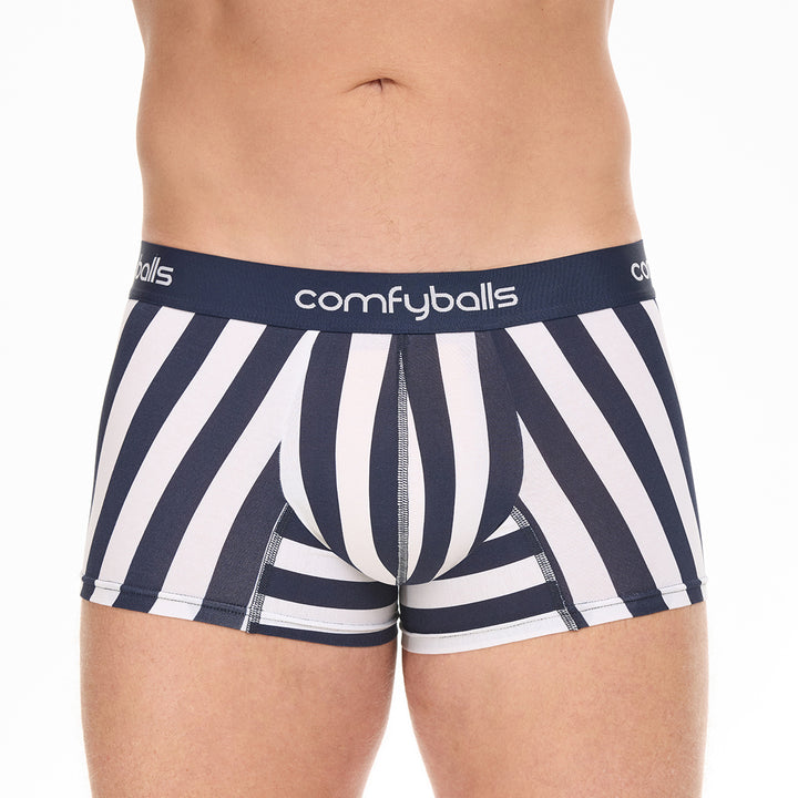 Navy Stripe Cotton - Comfyballs.is