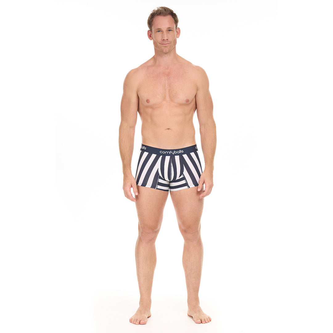 Navy Stripe Cotton - Comfyballs.is