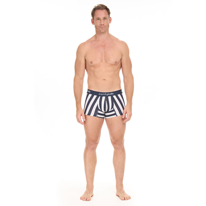 Navy Stripe Cotton - Comfyballs.is
