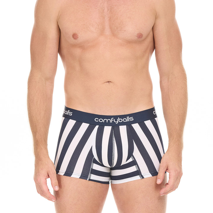 Navy Stripe Cotton - Comfyballs.is