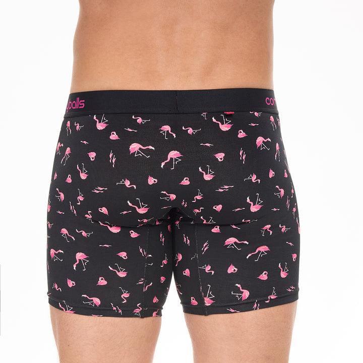 Black Flamingo Cotton - Comfyballs.is
