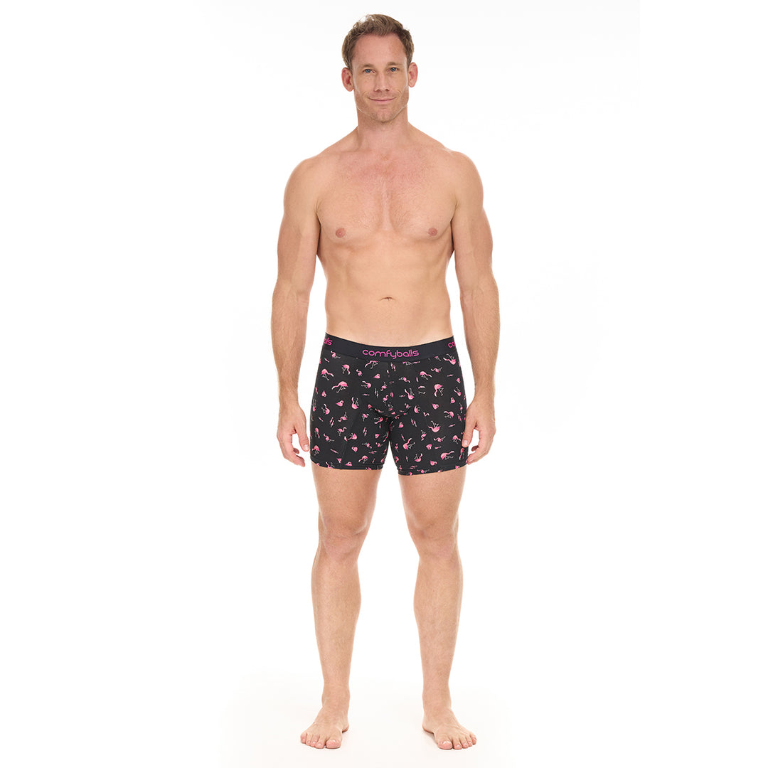 Black Flamingo Cotton - Comfyballs.is