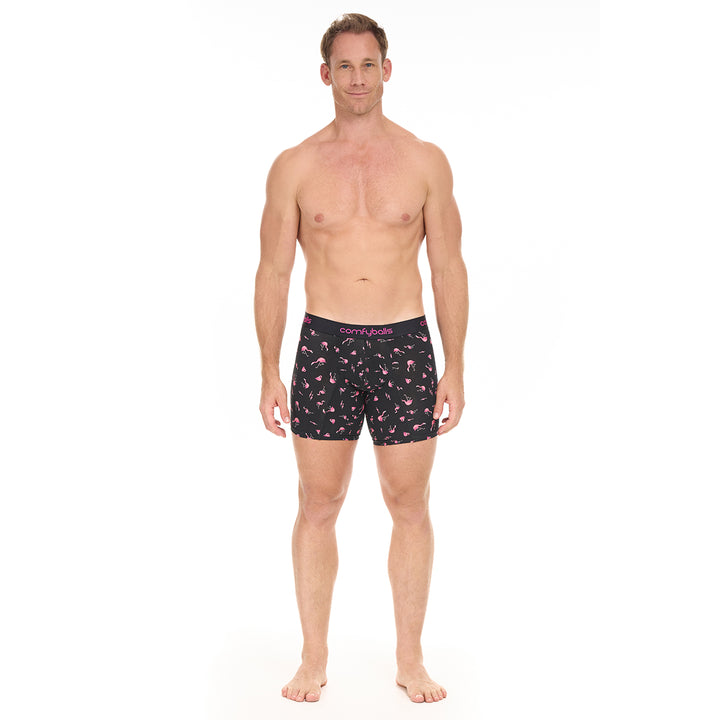 Black Flamingo Cotton - Comfyballs.is