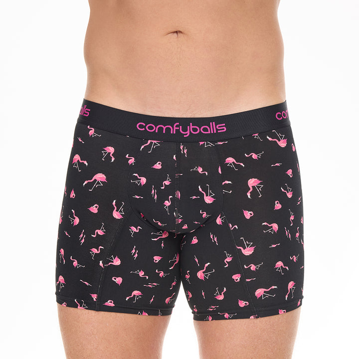 Black Flamingo Cotton - Comfyballs.is