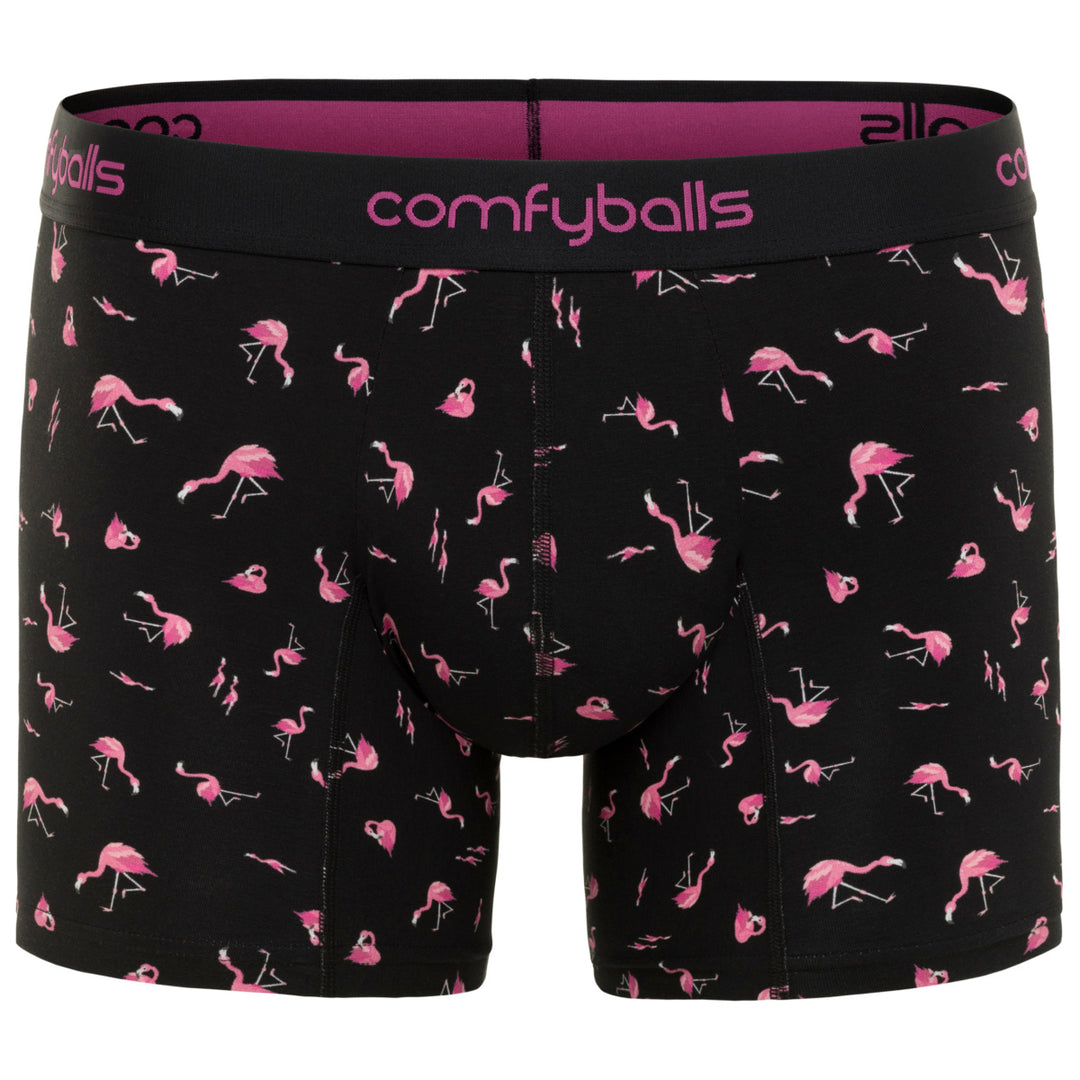 Black Flamingo Cotton - Comfyballs.is
