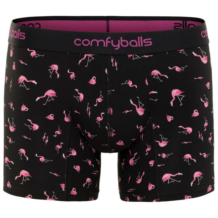 Black Flamingo Cotton - Comfyballs.is