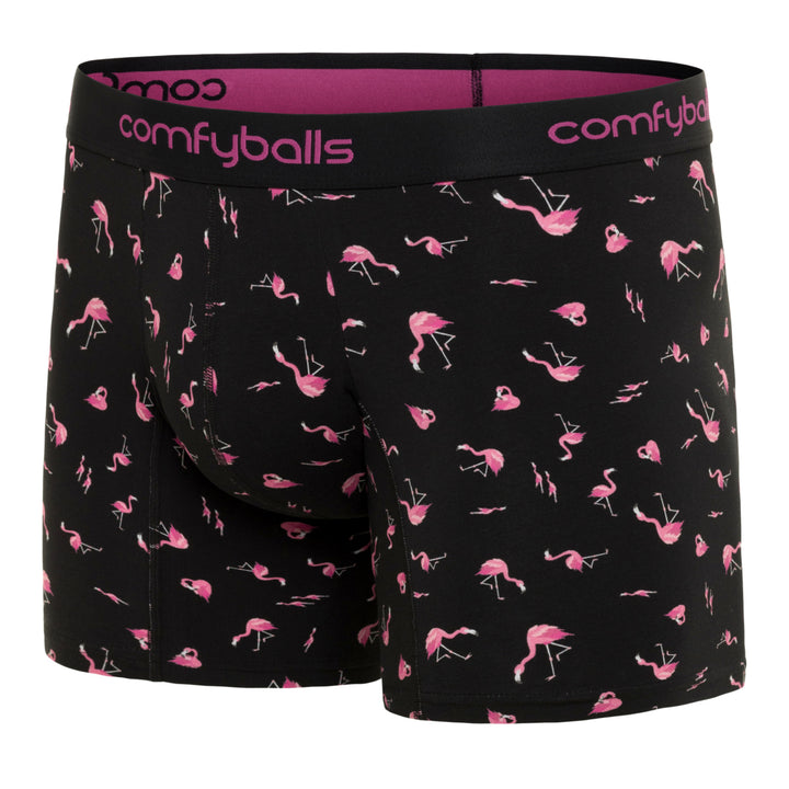 Black Flamingo Cotton - Comfyballs.is