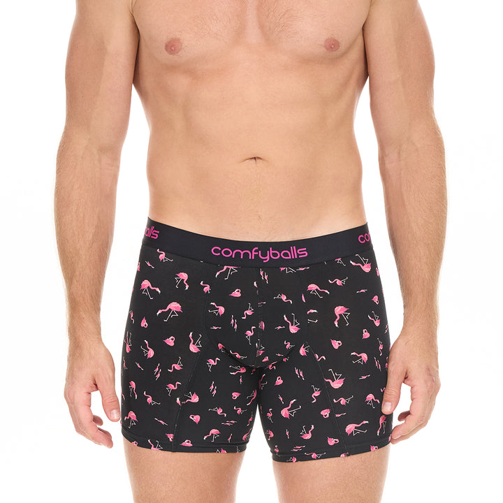 Black Flamingo Cotton - Comfyballs.is