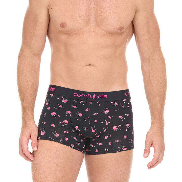 Black Flamingo Cotton - Comfyballs.is