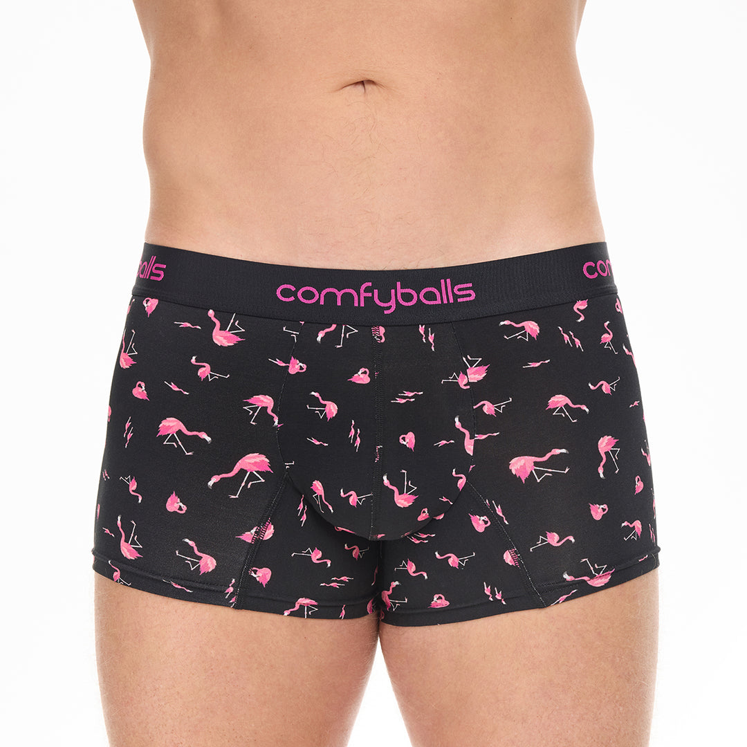Black Flamingo Cotton - Comfyballs.is