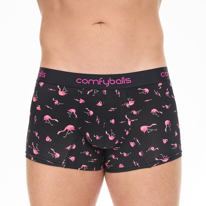 Black Flamingo Cotton - Comfyballs.is