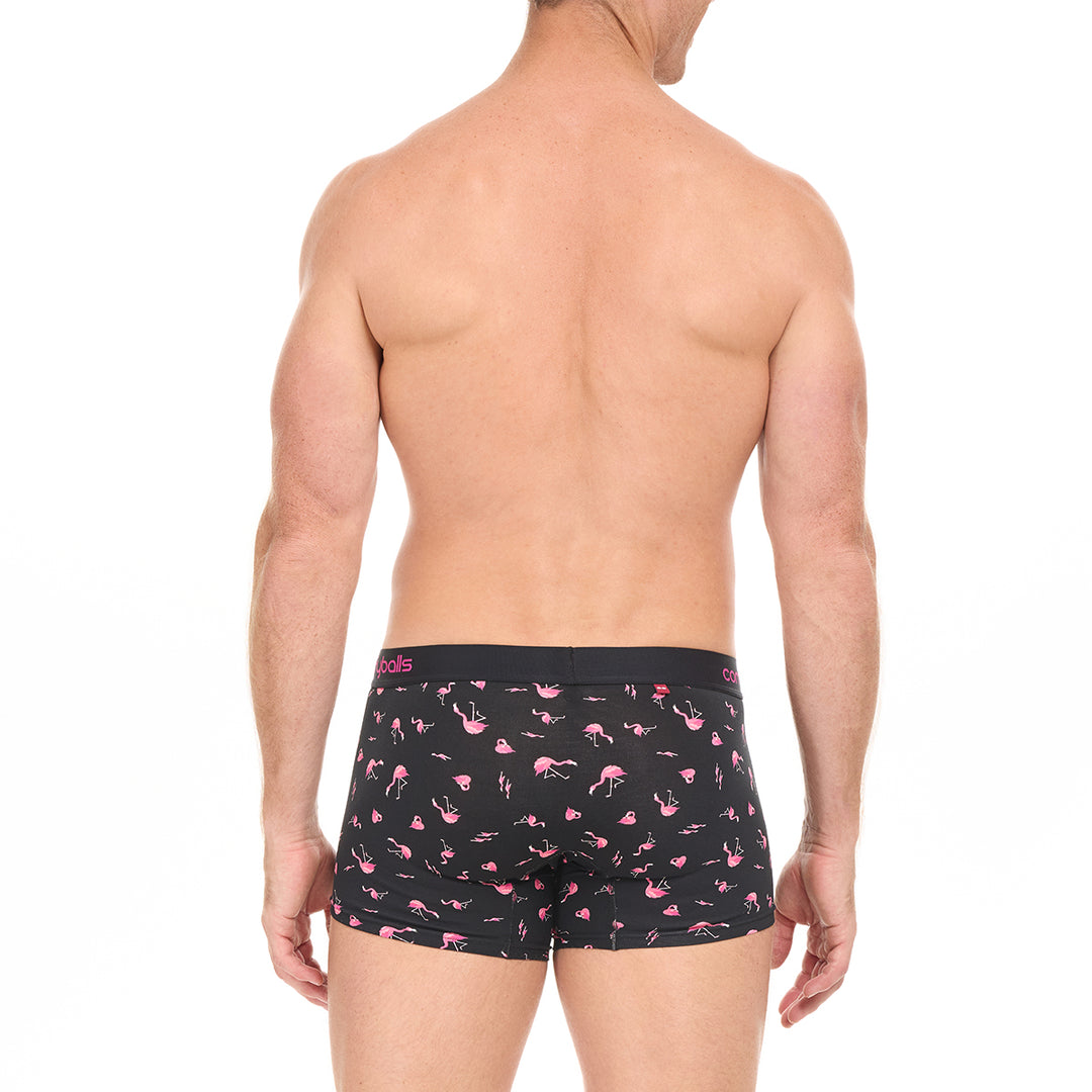 Black Flamingo Cotton - Comfyballs.is