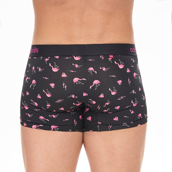 Black Flamingo Cotton - Comfyballs.is