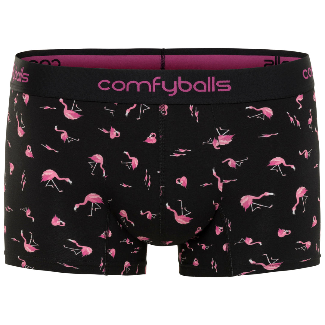 Black Flamingo Cotton - Comfyballs.is