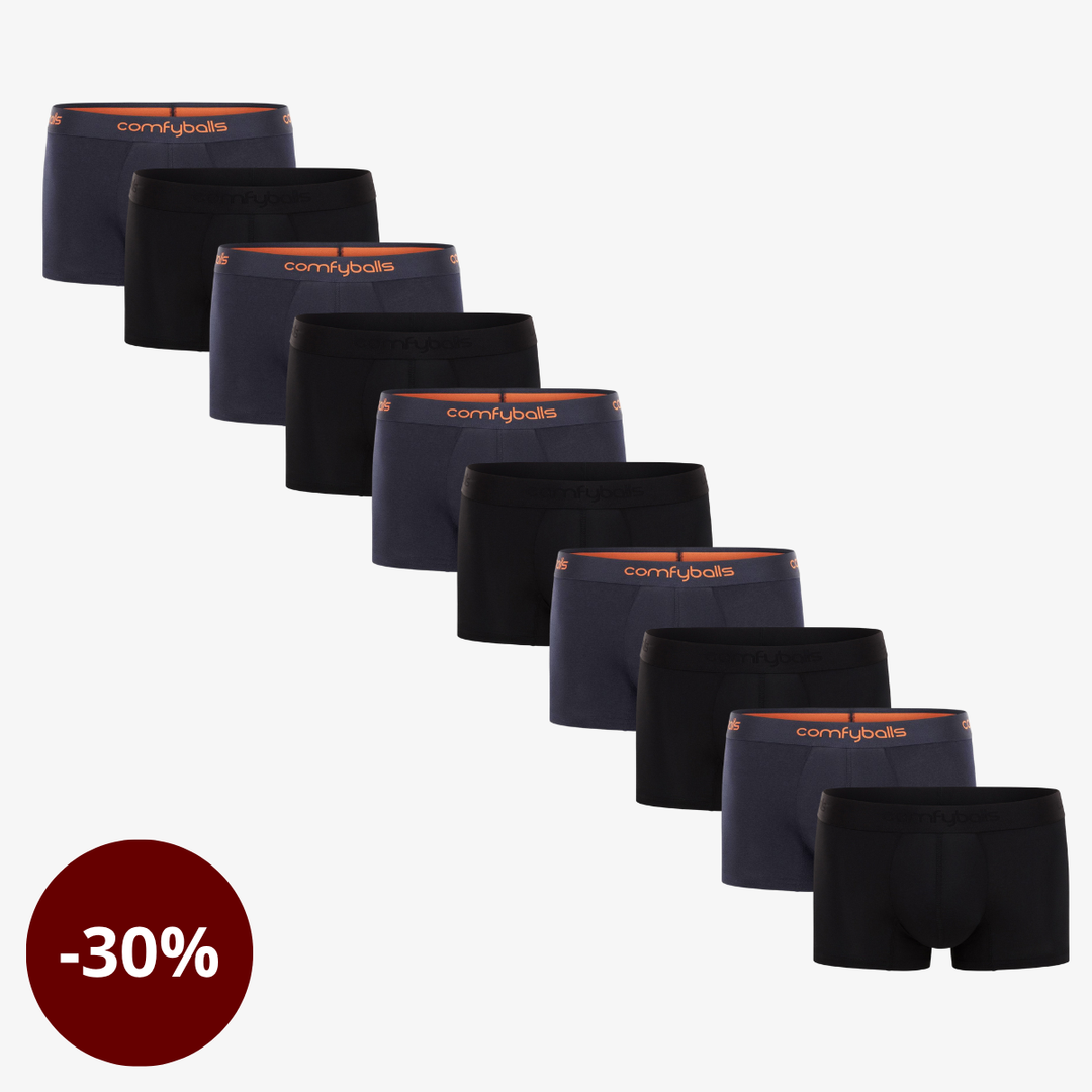 Stóri Comfycel og Cotton pakkinn - 10 stk - Regular Sídd