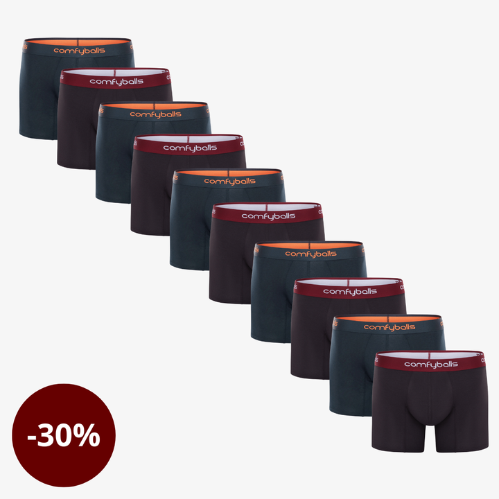 Stóri Comfycel og Cotton pakkinn (10 stk) Long sidd