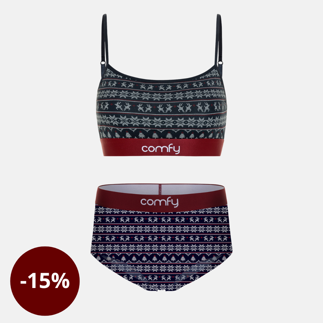 Jóla Toppur og Hipster nærbuxur (2025) - Comfyballs.is