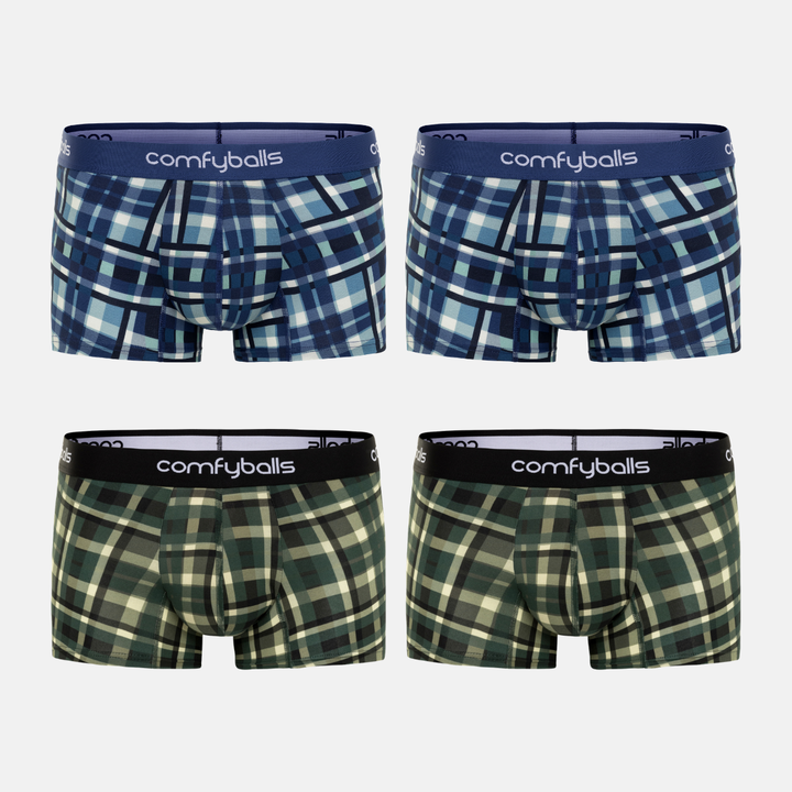 Köflótt tilboð - (4 STK) Regular sídd - Comfyballs.is