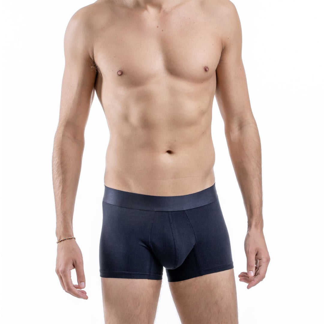 Navy No-Show Cotton - Comfyballs.is