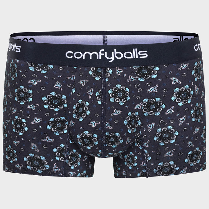 Paisley Blue Cotton - Comfyballs.is