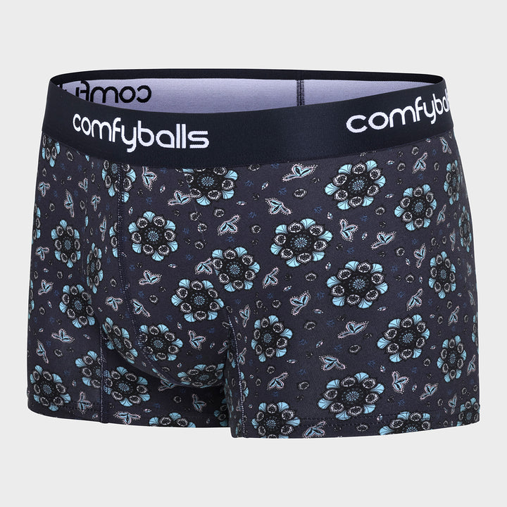 Paisley Blue Cotton - Comfyballs.is